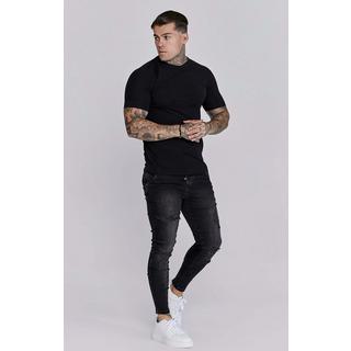 Sik Silk Distressed Skinny Jeans  