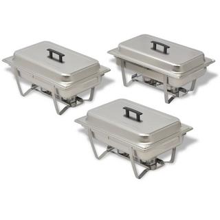 VidaXL  Chafing dish edelstahl 