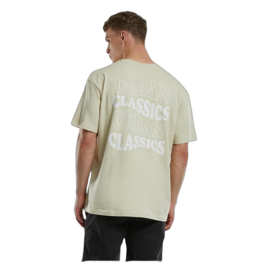 URBAN CLASSICS Weavy Logo Heavy Oversized T-Shirt  