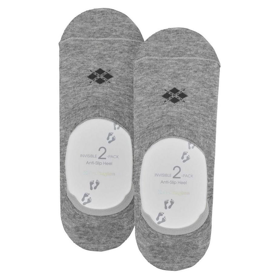 Burlington Everyday Invisible Anti Rutsch Fersensocken 4er Pack  