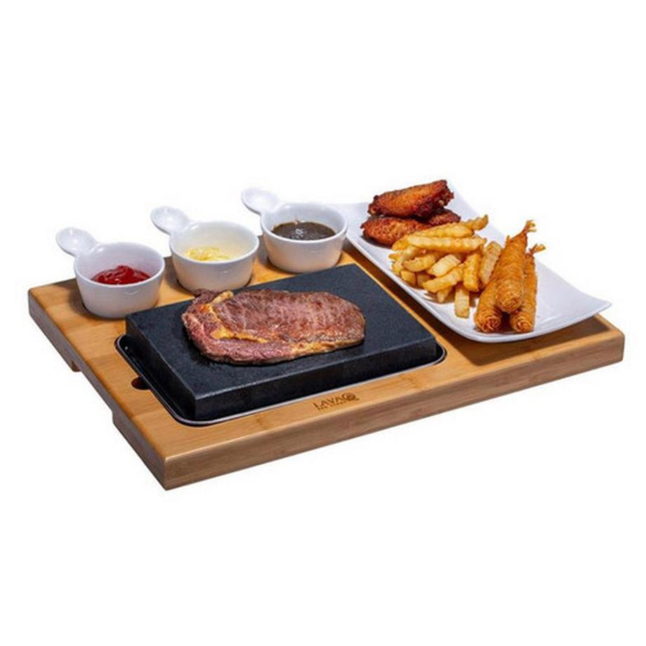 La Chinata  Hot Stone Steak Set 7-teilig 