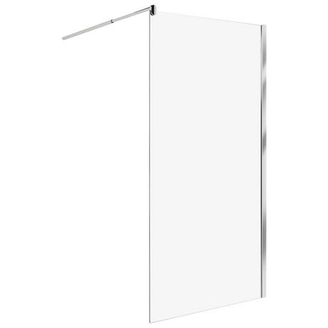 Beliani Parois de douche en Verre de sécurité Traditionnel AHAUS  