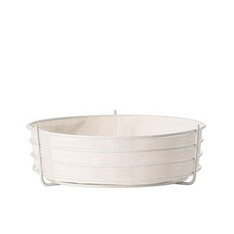 Zone Denmark  Zone Brotkorb Temptation Warm Grey 100% Baumwolle/ Metal, DxH: 22.5x8cm 