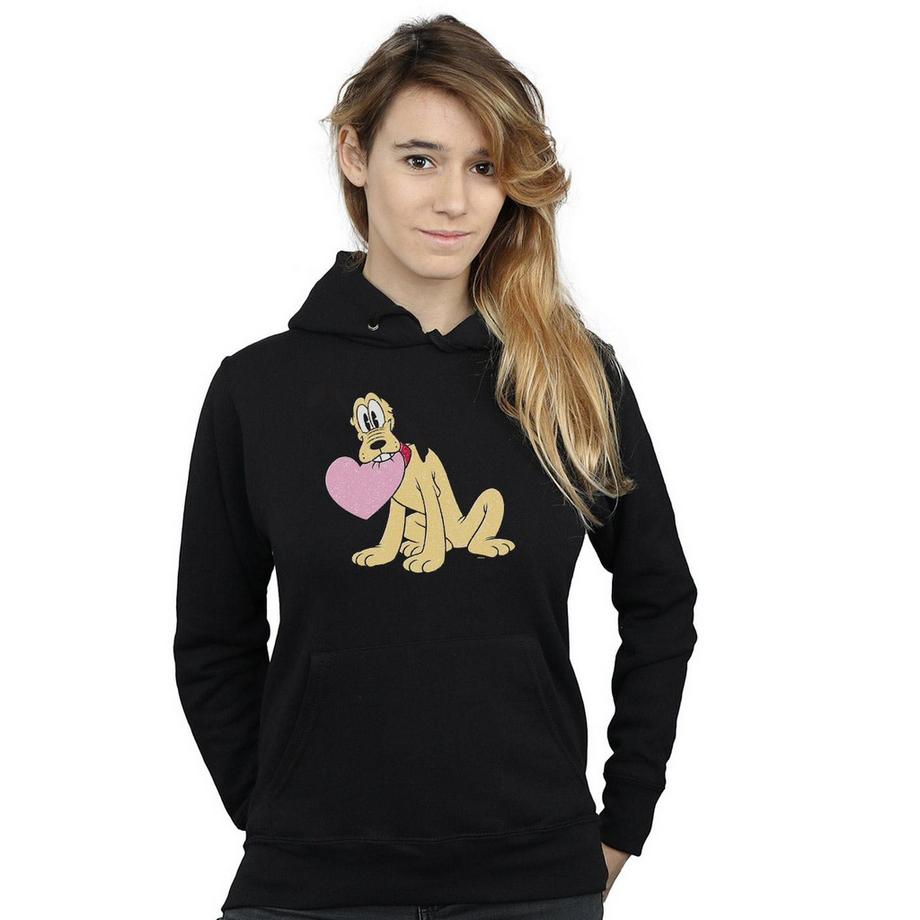 Disney Pluto Heart Felpa con Cappuccio  