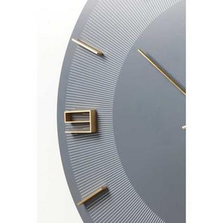 KARE Design Horloge Murale Leonardo Gris/Or  