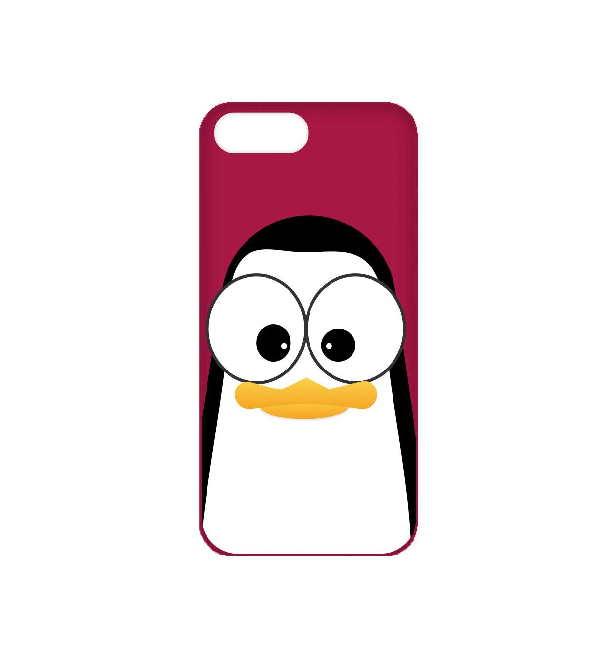 Image of iPhone 8 Plus / 7 Plus - Andre Martin Crazy Pinguins Hülle