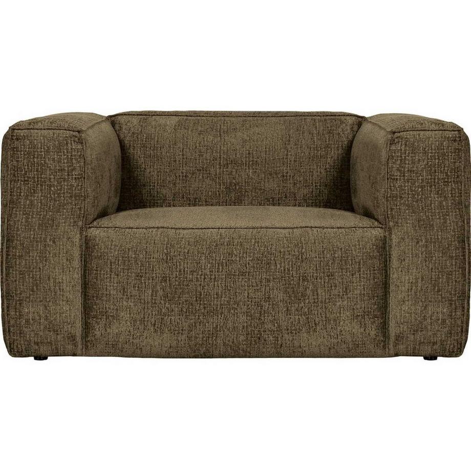 Sessel Bean Chenille Velvet moss