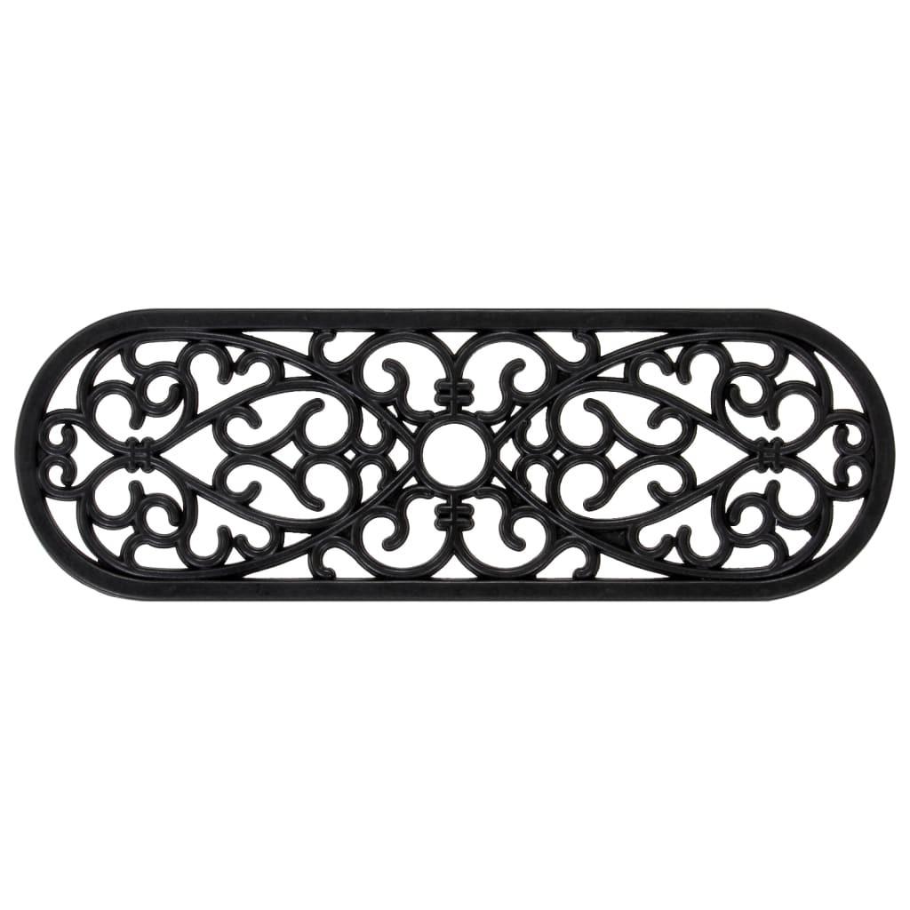 VidaXL tappetino per scale Gomma  