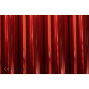 Oracover 21-029-002 Pellicola termoadesiva (L x L) 2 m x 60 cm Rosso (trasparente)