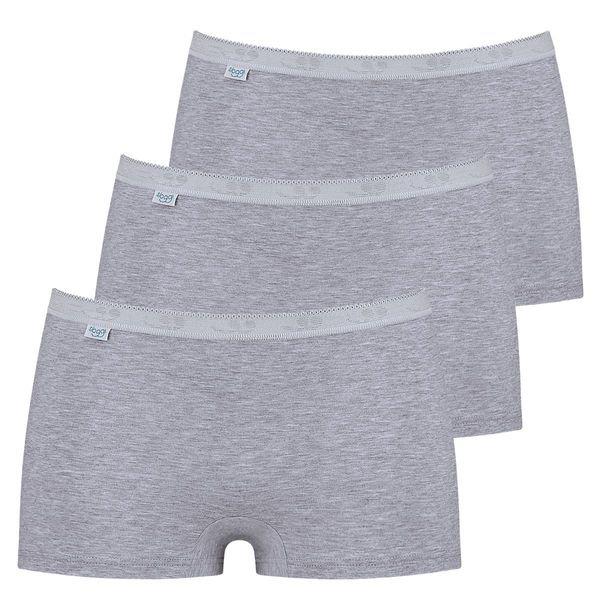 Image of 3er Pack Basic + - Short Slip Damen Grau M