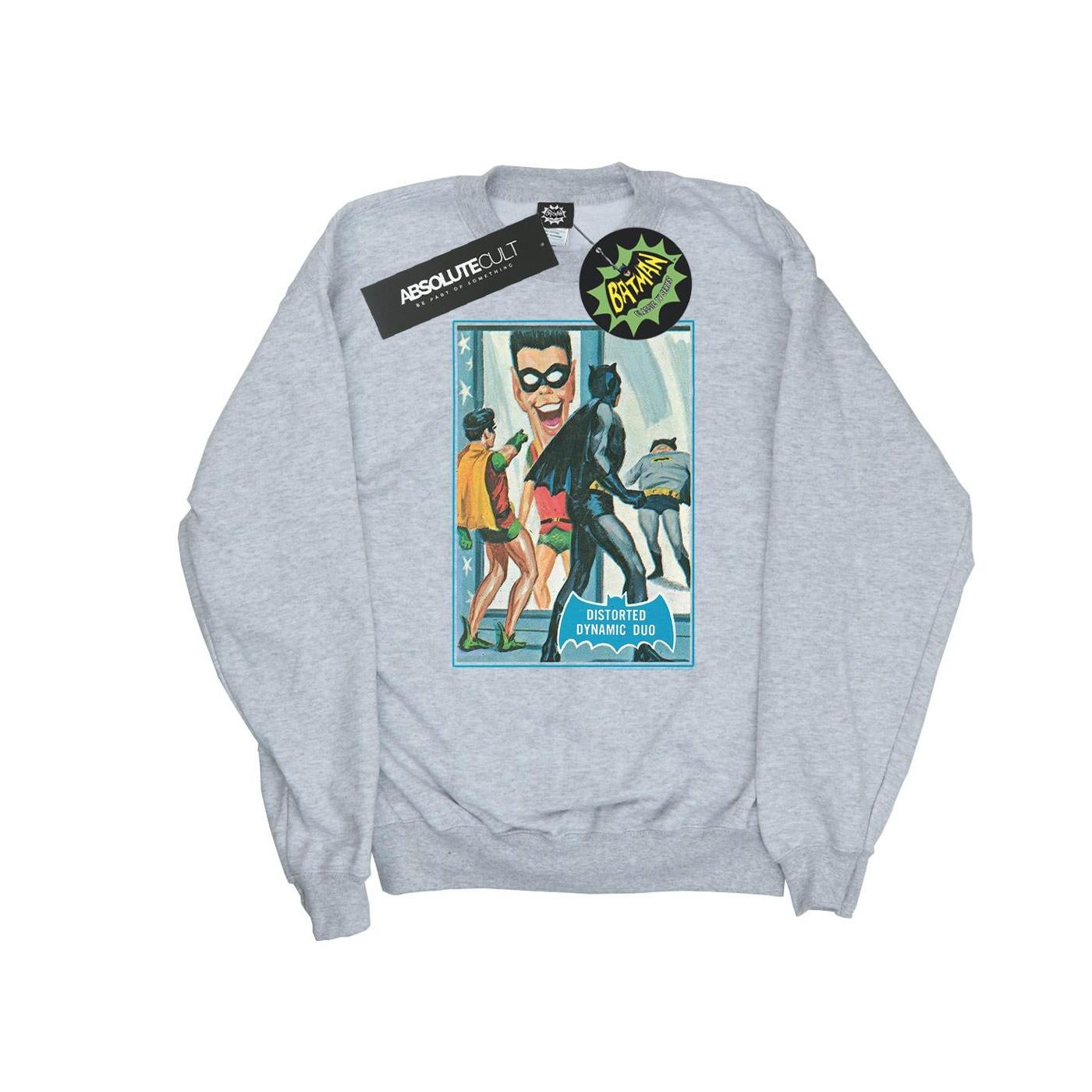 Image of Batman Tv Series Dynamic Duo Sweatshirt Damen Grau S