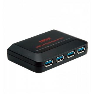 Roline  USB 3.0 Hub, 4 Ports, with Power Supply 