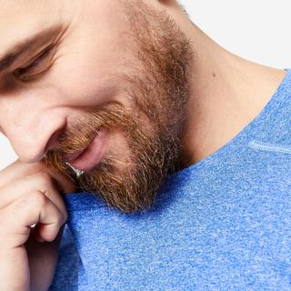 DOMYOS  Kurzarmshirt - T-Shirt  - 100meliert 