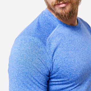 DOMYOS  Kurzarmshirt - T-Shirt  - 100meliert 