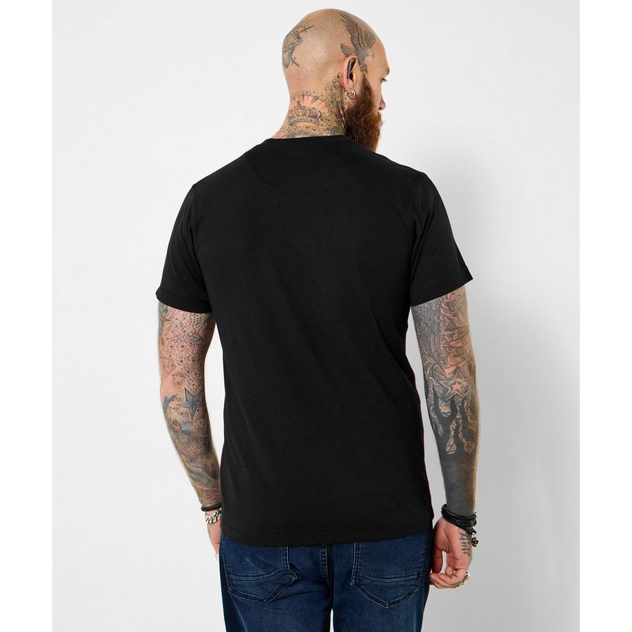 Joe Browns T-Shirt mit Totenkopfmotiv und Leuchteffekten  