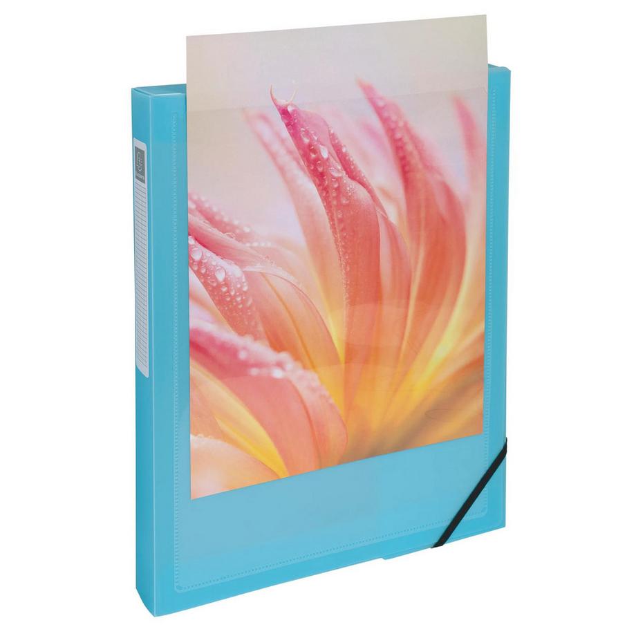 Exacompta Cartella portaprogetti polipropilene Kreacover dorso 40mm - A4 - x 5  