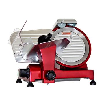 Kibernetik AM220R affettatrice Elettrico 280 W Nero, Rosso, Acciaio satinato