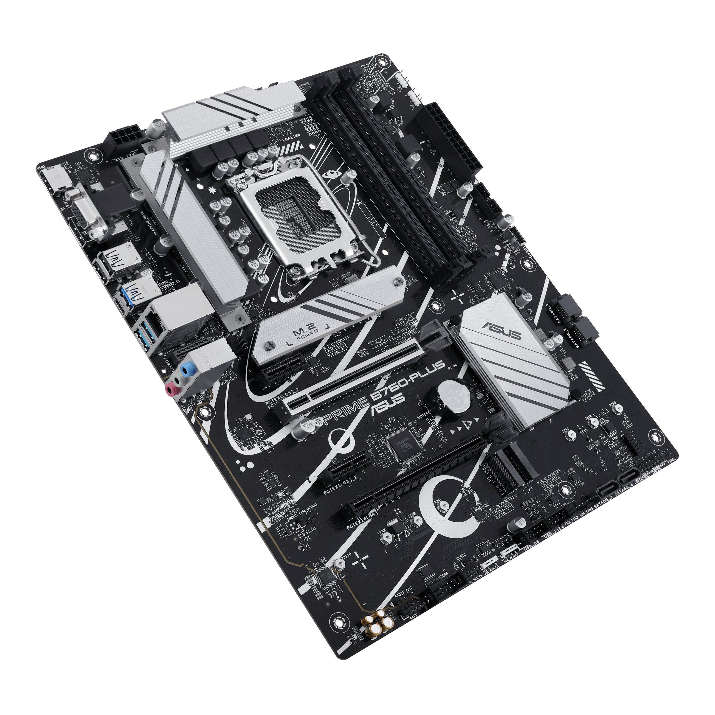 ASUS  PRIME B760-PLUS Intel B760 LGA 1700 ATX 