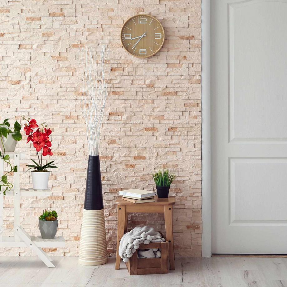 B2X Scala fiorita in legno con 3 gradini  