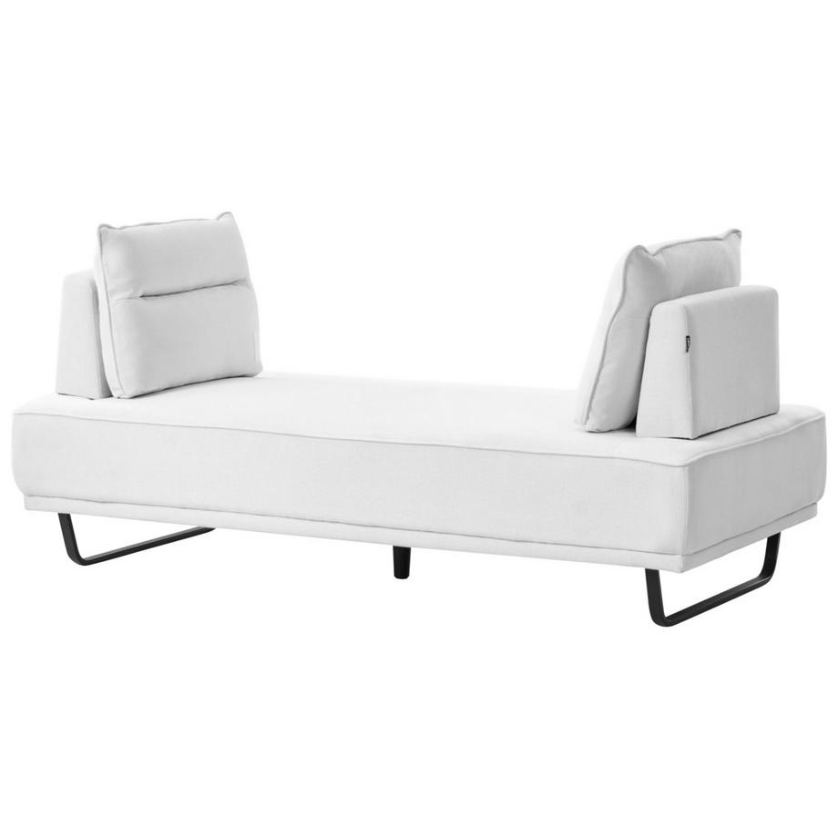 Beliani 3 Sitzer Sofa aus Stoff Minimalistisch FAXEN  