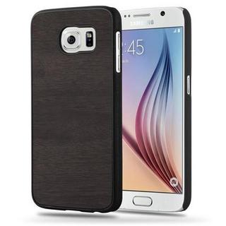 Cadorabo  Hülle für Samsung Galaxy S6 Hard Case in Holz Optik 