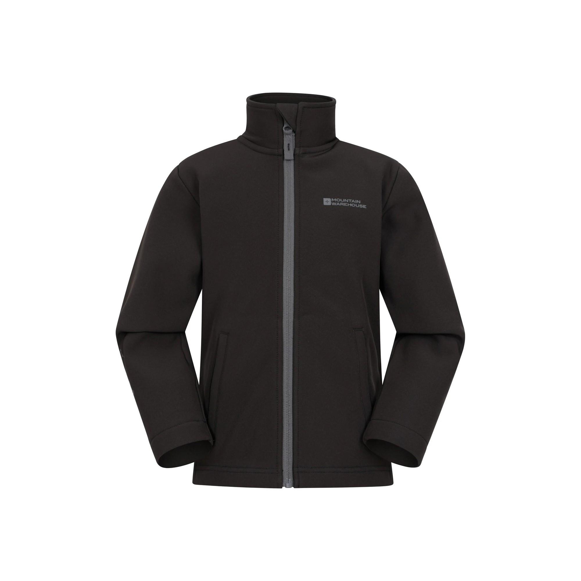 Image of Grasmere Softshelljacke Mädchen Schwarz 104