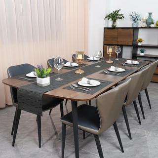 Alopini Tischsets Abwaschbar 6er Set, Gewebte Tischsets Rutschfest Hitzebeständig  