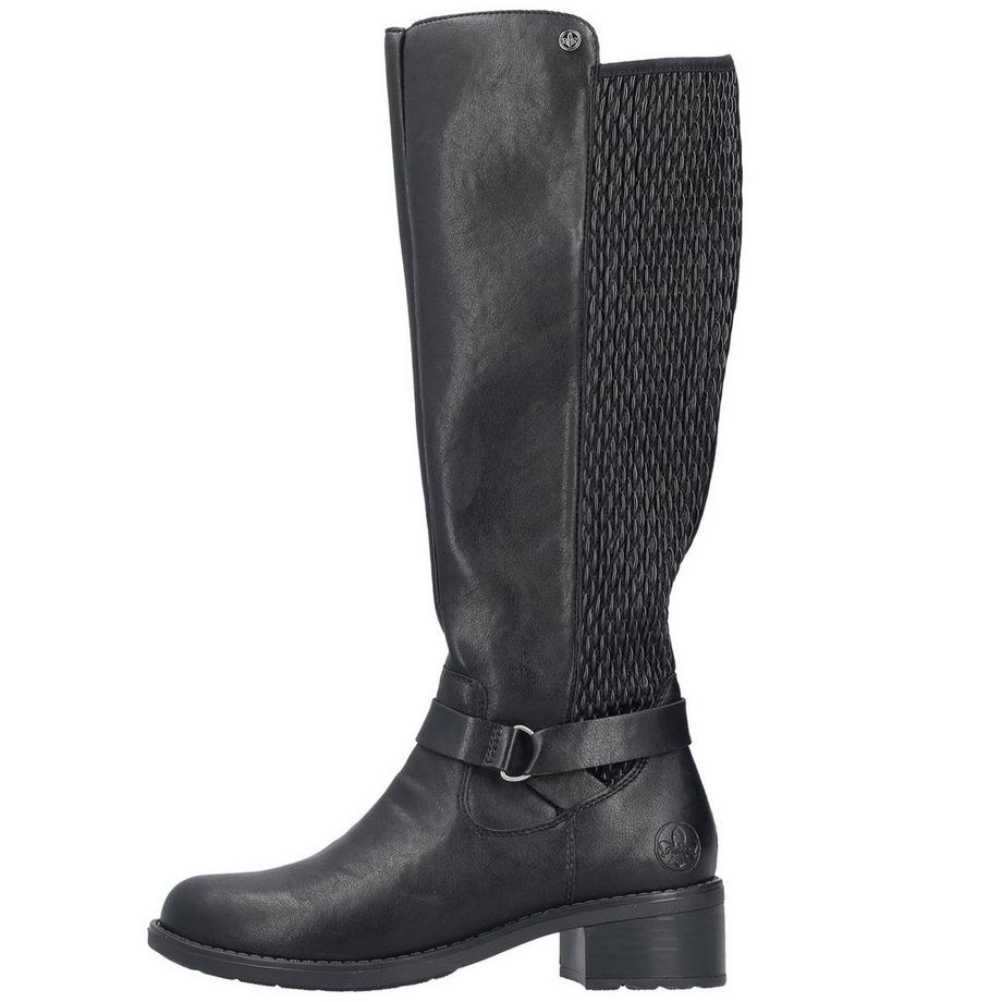 Rieker Knielange Stiefel mit Seitengurt  