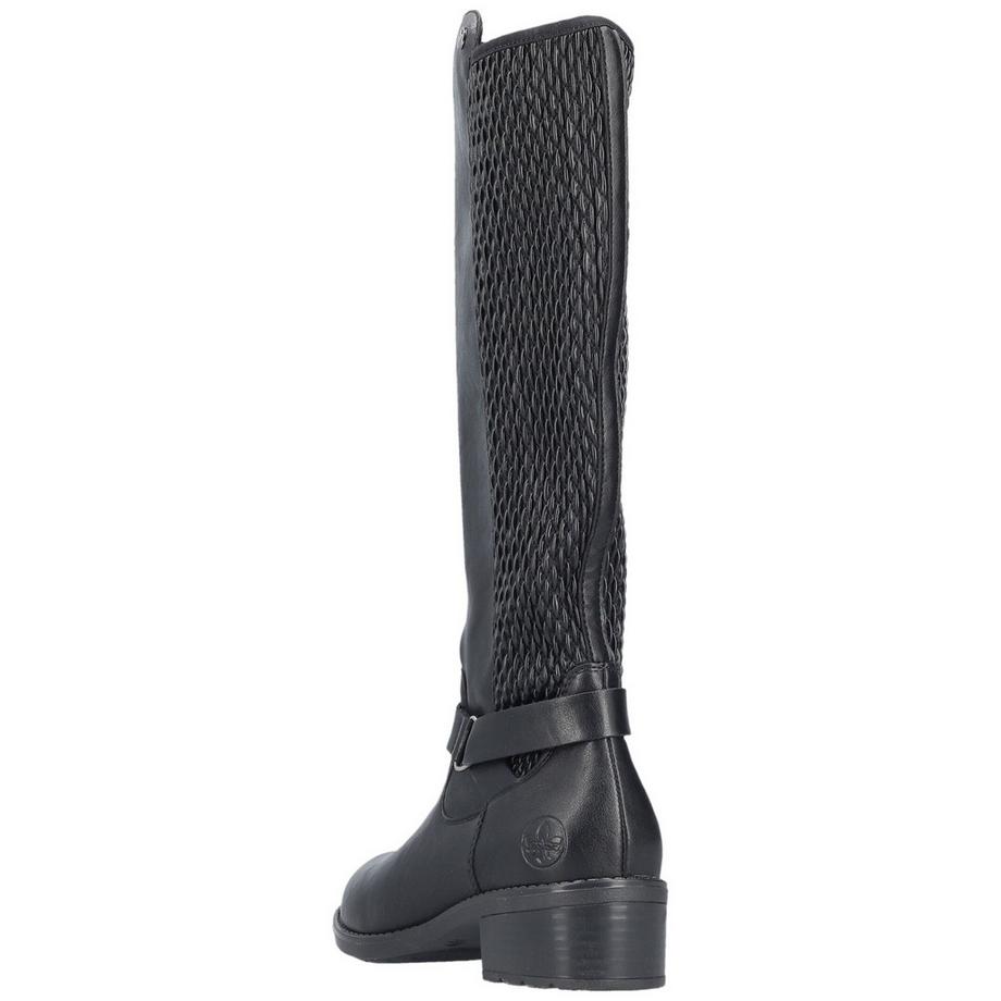 Rieker Knielange Stiefel mit Seitengurt  