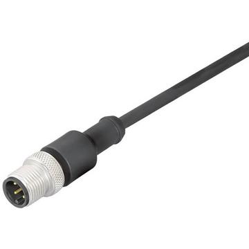 Sensor-/Aktor-Steckver, konfektioniert M12 Stecker, gerade 2.00 m Polzahl: 3 1 St.