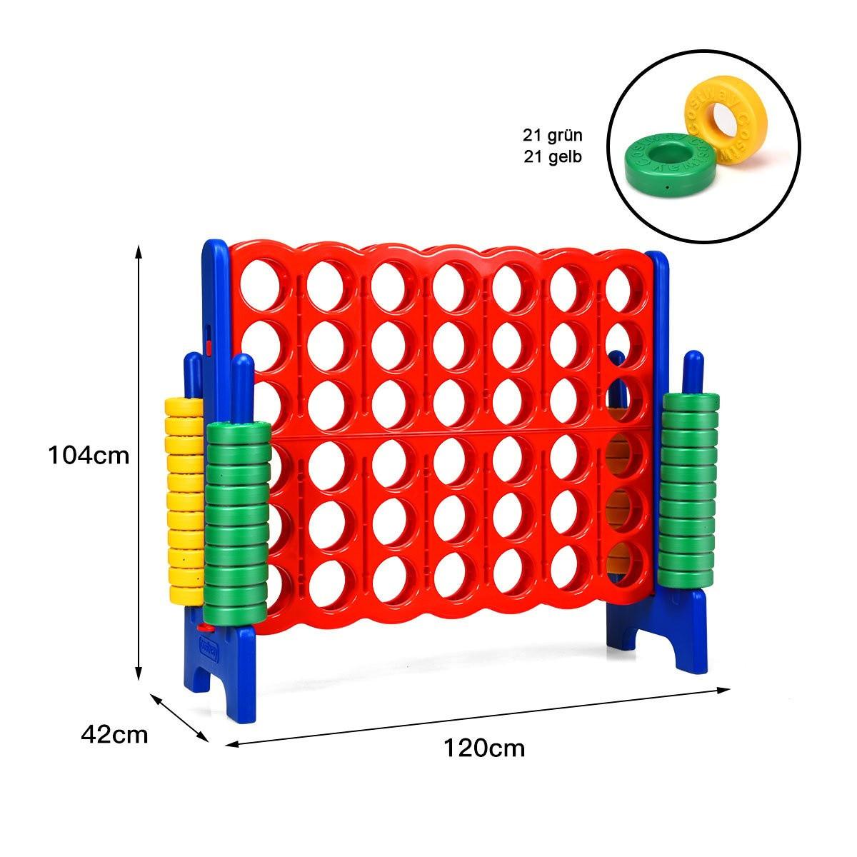 Northix  Jeu de puissance quatre, 4 victoires, jeu de quatre à la suite avec 42 anneaux géants 