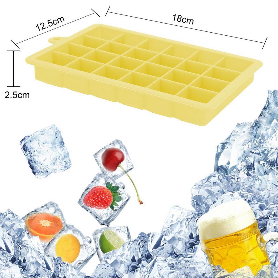 Intirilife 2x Eiswürfelformen  