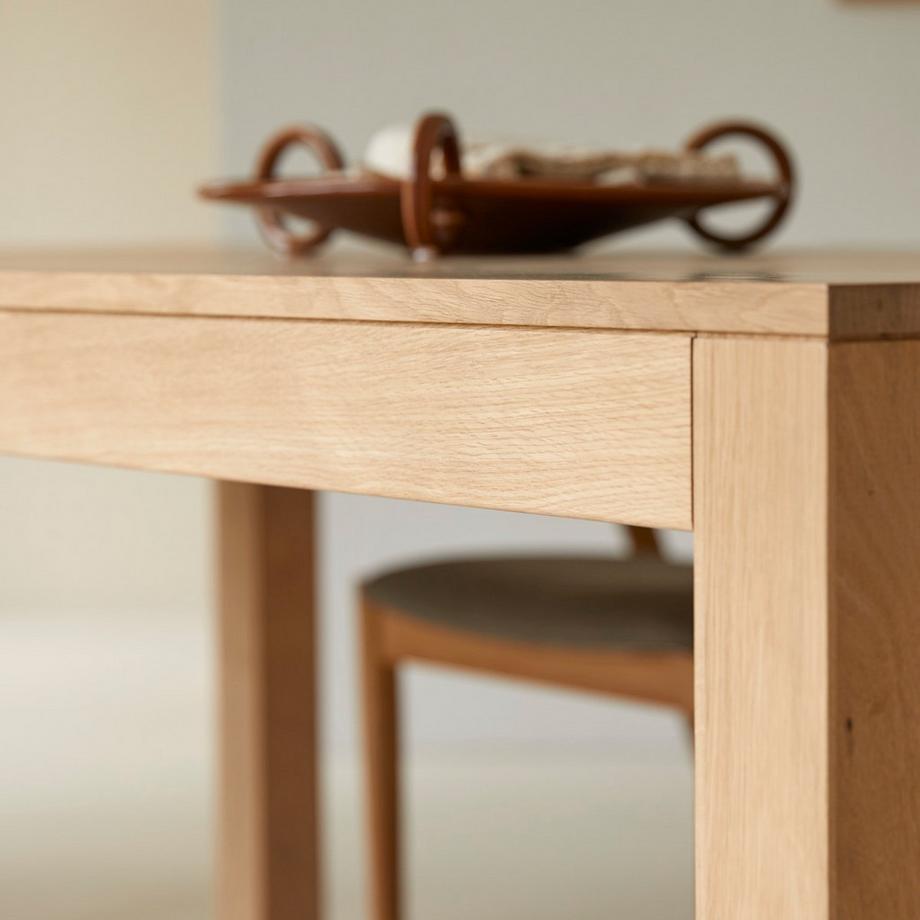 Tikamoon Ausziehtisch aus massiver Eiche 6-8 Pers. Eden  