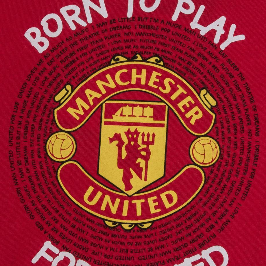 Manchester United  Born To Play Schlafanzug Mit Langer Hose  Jungs 