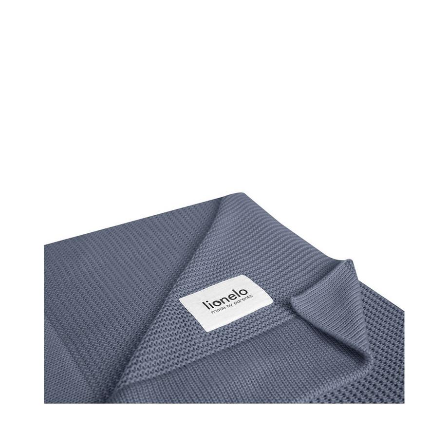 Lionelo Couverture en Bambou 75x100cm Bleue  