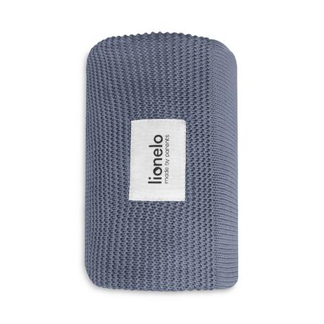 Lionelo Couverture en Bambou 75x100cm Bleue  