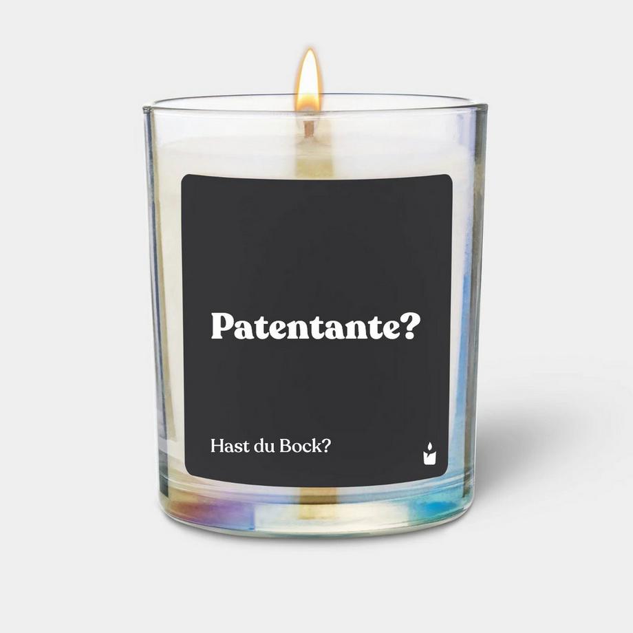 Duftkerze Rainbow Flowery Patentante? Hast du Bock?