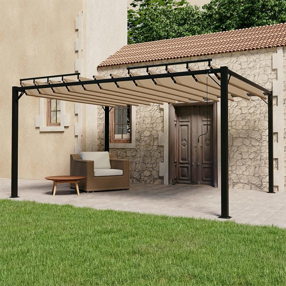 VidaXL gazebo Tessuto  