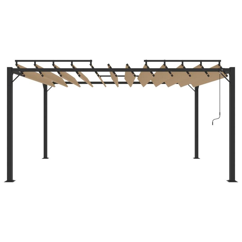 VidaXL gazebo Tessuto  
