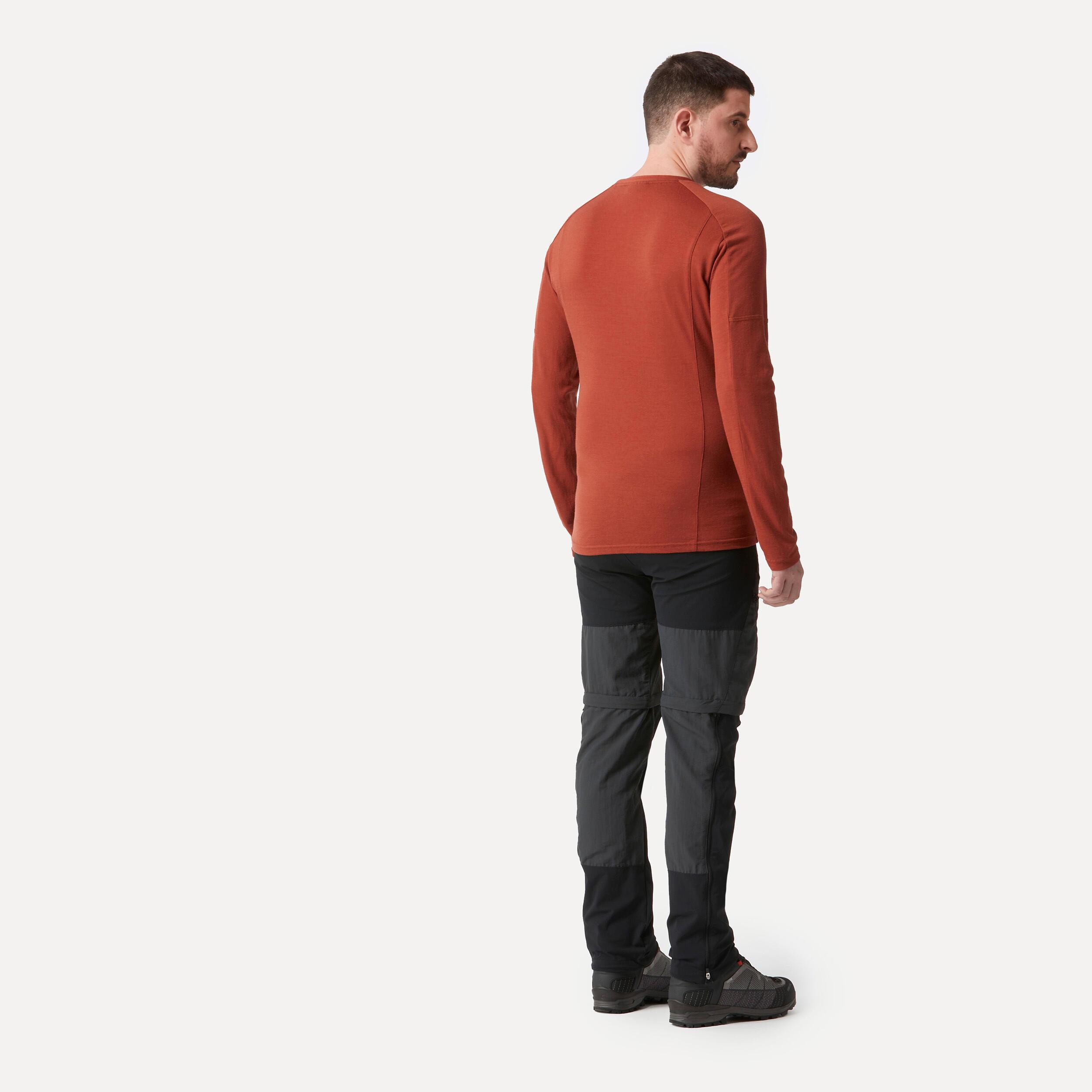 FORCLAZ TREK500
 Langarmshirt - TREK 500 MERINO 