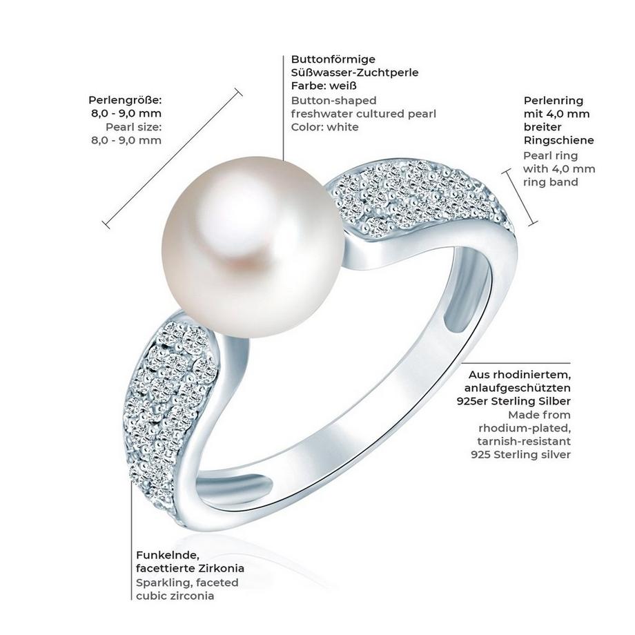Valero Pearls  Femme Bague 