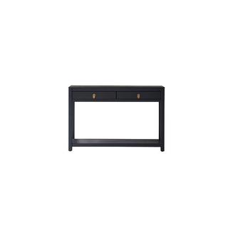 Tikamoon Console en pin massif 2 tiroirs Zenaka  