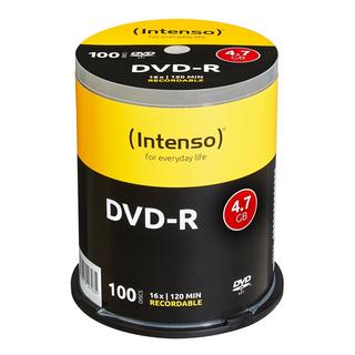 Intenso  Intenso DVD-R 4.7GB 4,7 Go 100 pièce(s) 
