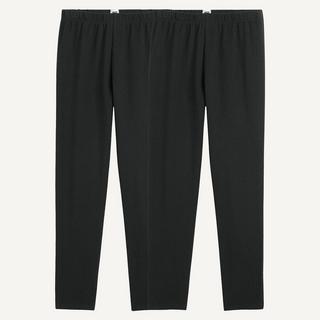 La Redoute Collections  Lot de 2 leggings unis 