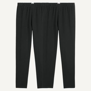 Lot de 2 leggings unis