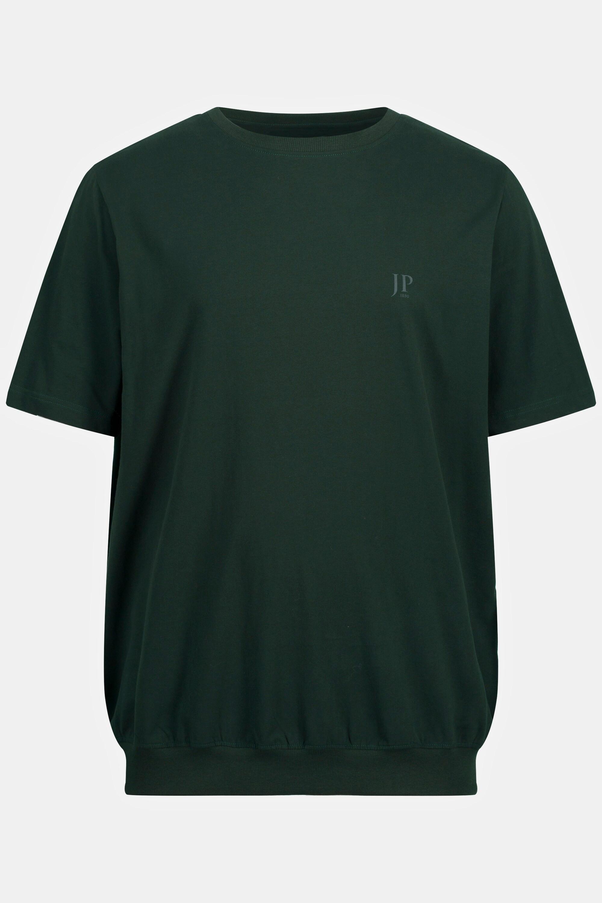 JP1880  T-shirt Basic ventre confort à manches courtes  vert sapin 