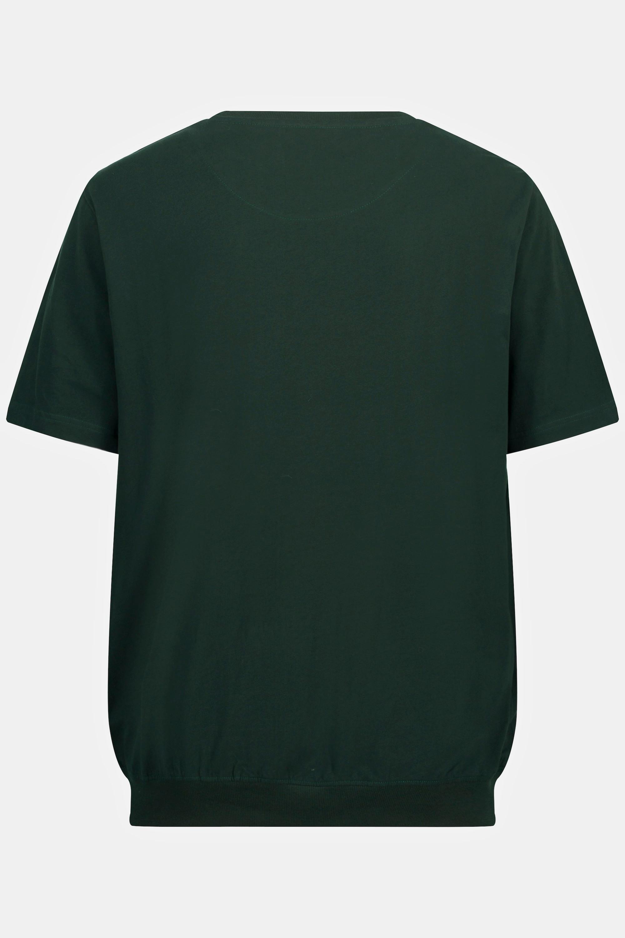 JP1880  Maglia basic con taglio speciale per l'addome e mezze maniche, disponibile fino dalla tg XXL alla tg. 10XL 