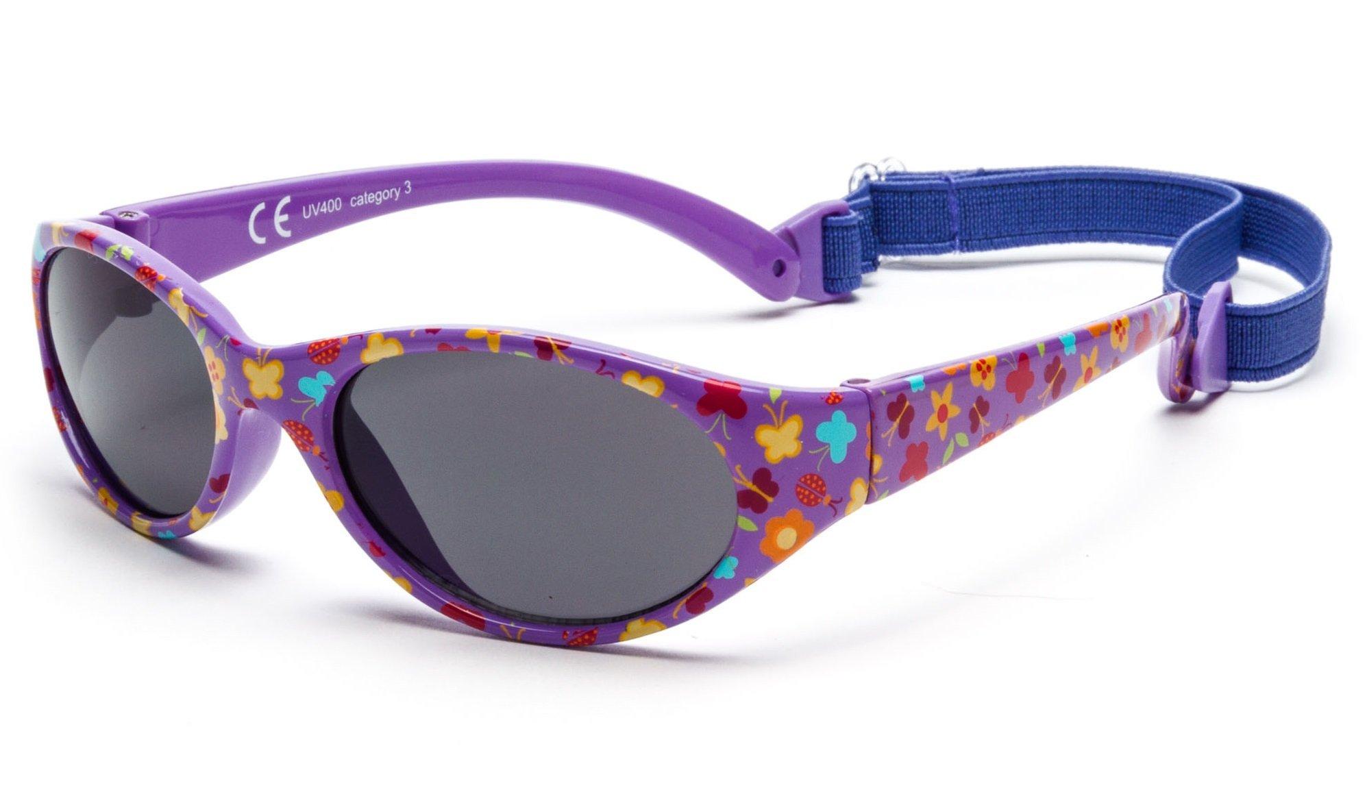 Image of Kids Comfort Kindersonnenbrille (ab 2 Jahren) Mädchen Violett 35mm