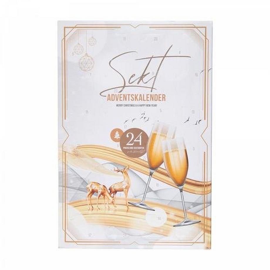 Geschenkidee Adventskalender mit Sekt und Secco  