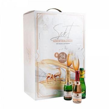 Adventskalender mit Sekt und Secco